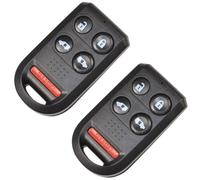 2-Pack HQRP Keyless Entry Fob Remote Shell Case 5 Button for Honda Odyssey 05-10