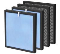 2 Pack, HSP001 fil-ter Replacement Compatible with HATHA-SPACE Smart Air puri-fiers HSP001, 4-Stage Fil-tration H13 True Hepa + Activated Carbon Pre-fil-ter, fil-ter for Dust, Pet Hair, Odors