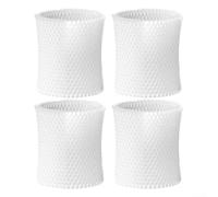 2-Pack Humidifier Wicking Filter for Canopy Bedside & Nursery, 8-Layer Mesh Traps Minerals, Lasts 6 Weeks, White Replacement Filters for Home Air Quality(4 PACK)
