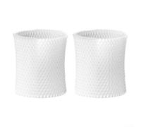 2-Pack Humidifier Wicking Filter for Canopy Bedside & Nursery, 8-Layer Mesh Traps Minerals, Lasts 6 Weeks, White Replacement Filters for Home Air Quality(2 PACK)
