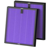 2 Pack HY4866 Multifunction Replacement Filters for MORENTO HY4866, WESTHEY HY4866, YIOU M1 Air Purifier, 3-in-1 HEPA Filter with High-Efficiency Activated Carbon Filter, Multifunction Version