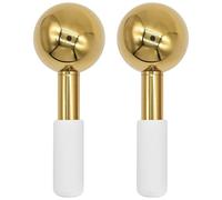 2-Pack Ice Globe Facial Roller Set, Stainless Steel Cooling Tool For Skin Firming, Reduces Puffiness, Smooth For Quick Cleaning