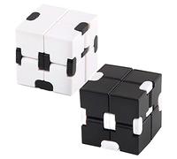 2 Pack Infinity Cube YUTOU Fidget Cube Toy Infinity Cube Fidget Toys 3D Fidgeting Game Fidget Toy Wrist Twister Toys Stress Relief Toys for Adults and Kids, forfor Anxiety Relief and Killing Time