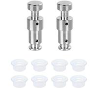 2 Pack Instant Pot Float Valve - Replacement Parts with 6 Sealer Gasket - Replacement Float Valve wiht Silicone Caps for Instant Pot Duo 3, 5, 6 QT, Duo Plus 3, 6 QT, Ultra 3, 6, 8 QT, Lux 3 QT