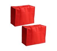 2 Pack Insulated Grocery Bags 41x33x23cm 35L | Keep your food hot or cold during grocery shopping and picnics with these reusable thermal bags.