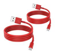 2 Pack iPhone Charger Cable 2m, MFi Certified Lightning to USB Cable Cord 2 metres Fast Charging Apple Phone Long Cables for iPhone13/12/12 mini/ 11/11Pro/Max/X/XS/XR/XS Max/8/7/6/iPad