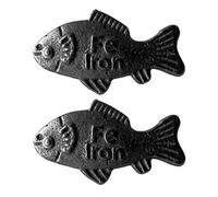 2 Pack Iron Fish,Lucky Iron Fish,Anemia Relief Tool,Vegetarian Health Aid,for Vegans,Athletes,Pregnant Women Kids,Fight Anemia Deficiency Safely,Gift Loved Ones,Effective and Safe Cooking Tool