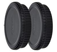 2 Pack JJC Body Cap + Rear Lens Cap Set for Nikon Z Mount Camera & Lens