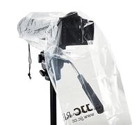 2 Pack JJC Camera Rain Cover Rain Coat Sleeve Protector for Canon Nikon Sony DSLR Camera with Lens up to 45cm Long
