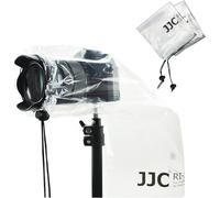 2 Pack JJC Camera Rain Cover Rain Coat Waterproof for Sony Nikon Canon Fuji and more DSLR & SLR Camera with lens up to 18"/45cm Long, Camera Rain Sleeve