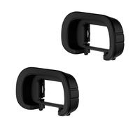 (2 Pack) JJC Deep Silicon Viewfinder Eyepiece for Sony Alpha A7M5 A1 A1II A9III A7RV A7SIII A7V A7IV ILCE-1 ILCE-1M2 ILCE-7RM5 ILCE-7SM3 ILCE-7M4 ILCE-7M5 Replaces Sony FDA-EP19 & FDA-EP21 Eyecup