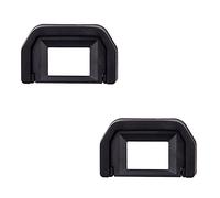 2 Pack JJC Eyecup Original Shape Replacement for Canon Ef. Eyepiece | For Canon DSLR 6D 6DII 5D 5DII 90D 80D 70D 60D 50D 40D 30D 20Da 20D 10D D60 D30 A2E A2