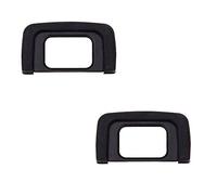 2 Pack JJC Soft Eyecup Original Shape Replacement for Nikon DK-25 Eyepiece