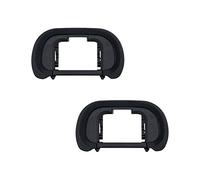 (2 Pack) JJC Soft Silicone Eyecup Eyepiece for Sony Alpha A9, A9II, A7, A7II, A7III, A7R, A7RII, A7RIII, A7RIV, A7S, A7SII, A58, A99II Replaces Sony FDA-EP18