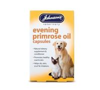 (2 Pack) Johnson's Vet - Evening Prim Oil Capsules (60) Dog Cat