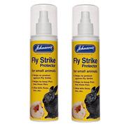 2 PACK JOHNSONS VETERINARY SMALL ANIMAL RABBIT FLY STRIKE PROTECTOR 150ML
