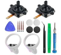 2 Pack Joystick Replacement for Oculus Quest 2 Controller/Meta Quest 2 Controller, Replacement Joystick Analog Thumb Stick Repair Kit for Oculus Quest 2 Accessories