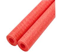 2-pack Jumbo Pool Noodles Foam Tubes, Extra Dense & Soft Thick Hollow Pool Noodles Floats, Red, 59-inch Long
