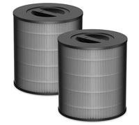 2 Pack KF170 Replacement Filters Compatible with Kenmore 850e Series PM1005 Air Purifier, Part # KF170, 3-in-1 HEPA and Activated Carbon Filter