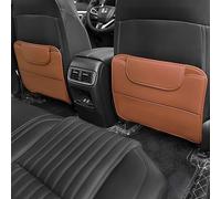 2 Pack Kick Mats Back Seat Protector for Audi SQ2 SQ5 SQ6 e-tron SQ7 SQ8 SQ8 e-tron Car Seat Protector Multifunctional Back Seat Cover,Brown