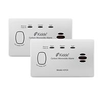 2 Pack Kidde 7CO Carbon Monoxide Alarm 10 Year Life - Certified for Caravans, Boats & Motorhomes