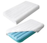 2 Pack Kids Air Mattress Sheets Compatible with Intex Cozy Kids, White