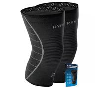 2-Pack Knee Compression Sleeves for Men & Women - Support Braces for Running, Workouts, and Everyday Use (XL)