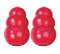 (2 Pack) KONG King Classic Dog Toy, XX-Large, Red