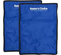 2 Pack Large Ice Packs for Injuries | 11" x 14.5" | Hot & Cold Pack | Reusable Gel Pack, Durable Construction, & Flexible When Frozen