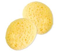 2 Pack Large Soft Honeycomb Bath Sponges,Deep Exfoliating Shower Sponges,Extra Large Gentle Body Bath Sponges Dense Foam for Adults and Kids Body Deep Exfoliating(Yellow)