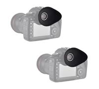 2 Pack Large & Soft Silicone Eyecup for Canon EOS DSLR 5Ds, 5Ds R, 5D III, 5D IV, 7D Mark II Replaces Canon Eg. Eyepiece