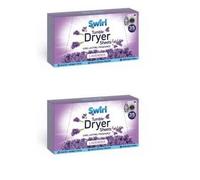 2 Pack Lavender Tumble Dryer Laundry Sheets - 70 Sheets For Fresh Clothes and Linen