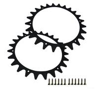 2 Pack Lawn Mower Spikes - for Worx - for Landroid L WR153E WR155E WR147E WR148E - 225mm Plastic Traction Cleats - for Robot Mowers on Wet Slopes - Anti-Slip Grass Protection