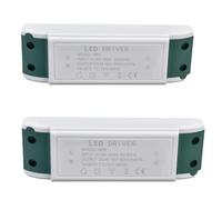 2 Pack LED Driver DC 108-200V 48W Transformer AC 85-265V Low Voltage Constant Current Transformer for LED Strip Lights MR16 MR11 GU4 Bulbs G4 Spotlights
