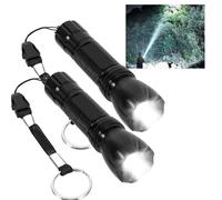 2 Pack LED Flashlights Tactical, Waterproof Mini High Lumen Torch Light IPX5, Super Bright Handheld Pen Light, Versatile Powerful Flash Lights for Outdoor, Home, Emergencies, Camping, Cycling, Hiking
