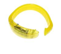 2 Pack LED Glow Bracelets - Colorful Light-Up Wristbands for Halloween, Christmas, Parties, Running, and Outdoor Activities LED Wristband Glow In The Dark Voice Activated -(Gold)