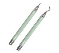 2 Pack LED Weeding Tools for Vinyl, Vinyl Weeding Tools Hook and Pin Pen with LED Light, Craft Weeding Tools for Cricut/Silhouettes/Cameos Crafting Heat Transfer Small Vinyl Projects