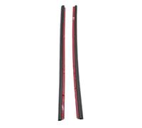 2 Pack Left Right Rear Quarter Side Glass Window Seal Sealing Strips Dustproof Replacement for Clio MK3 8200341503 Door Window Seal