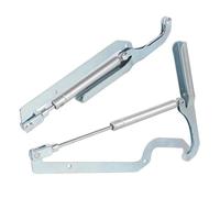 2 Pack Lid Hinge Gas Strut for Keter,Heavy Duty Piston Gas Strut Soft Close Lid Support Stainless Steel Garden Storage Box Hinge