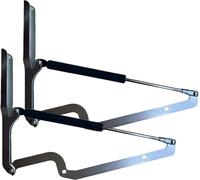 2 Pack Lid Piston Shock Hinge Support Gas Strut for Keter Deck Box Hinges, Replacement Parts for Keter Storage
