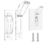 2 Pack Light Switch Guard Cover Wall Switch Plate Covers ChildProof Light Switches Lock for Toggle Style Protect Your Lights from Being Accidentally Turning Your Lights On or Off