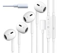 2 Pack Lightning Headphone, iPhone for Lightning Earbuds Wired HiFi Stereo [MFi Certified] Earphones w/ Mic & Volume Control, Noise Reduction for iPhone 14/13/12/11/XR/XS/X/8/7/SE Supports iOS System
