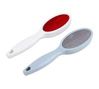 2 Pack Lint Brush for Clothes, Double Sided Pet Hair Remover | Reusable Clothes Brush Fluff Remover for Furniture & Carpet, Portable Oval Fabric for Cat Dog Fur, Car Seats