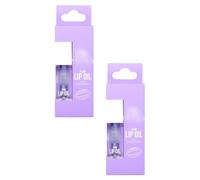 (2 Pack) Lip Oil 3ml - Plum - Enjoy The Indulgent Plum Scent While Achieving A Luscious, Glossy Shine That Lasts All Day Long.