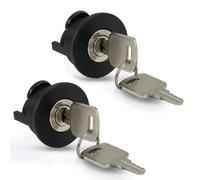 2 Pack Lockable Electric Plug Lock Child Safety and Theft Protection for Indoor and Outdoor Use Compatible with European Sockets, Includes 2 Universal Keys