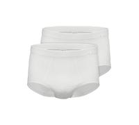 2-pack long briefs with fly Day Classic by Ammann | Cotton | M-2XL, White
