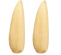 2 Pack Loofah Sponge, Natural Loofah Back Scrubber and Dish Sponge, Whole Luffa for Skin Exfoliation and Kitchen Cleaning, 30-35cm