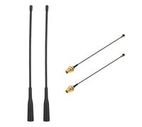2 Pack LoRa Antenna 10dBi Gain/868MHz, WLAN Soft Whip Antenna 2.4GHz 5.8GHz Omnidirectional Network Antenna 15 cm Omni SMA Plug for DUT / 4G / 5G / 3G / GSM/GPRS WiFi Adapter Laptop