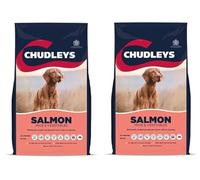 (2 Pack) Lothian Stores UK Chudleys Adult Salmon Rice & Vegetables 14kg (Total 28kg) - Dry Dog Food