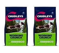 (2 Pack) Lothian Stores UK Chudleys Adult Working Crunch 14kg (Total 28kg) - Dry Dog Food